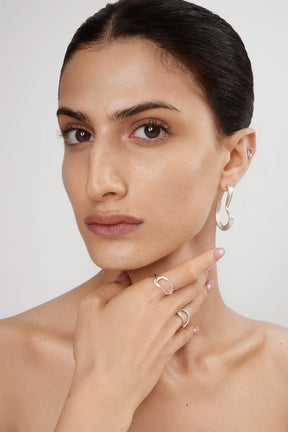 Sahab Hoop Earrings