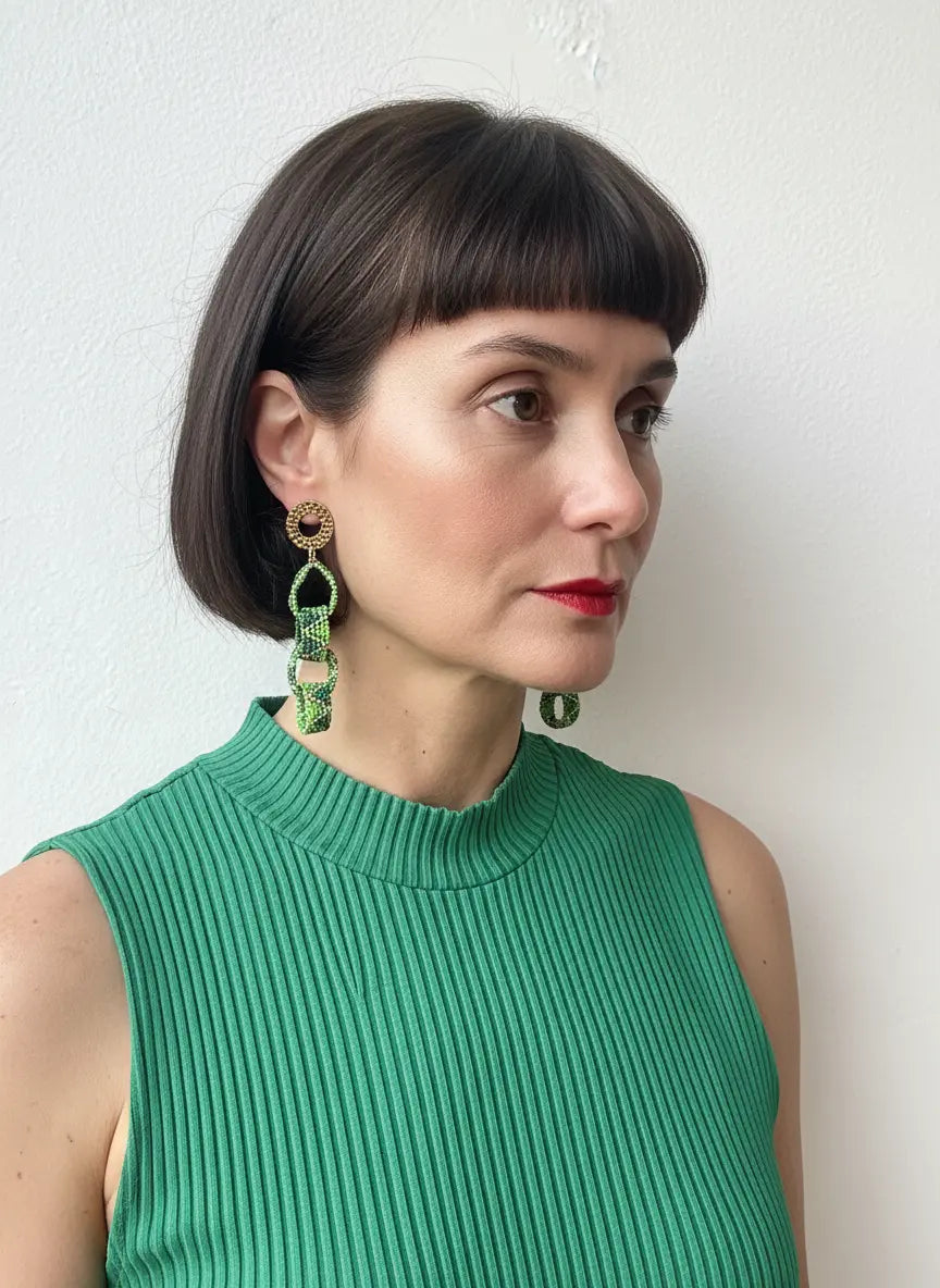 BOLD CHUNKY LINK EARRINGS