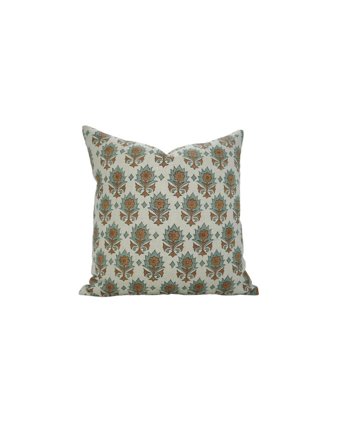 Decorative Stylish Hand Block Printing Pure Linen Cushion Cover - Kusum