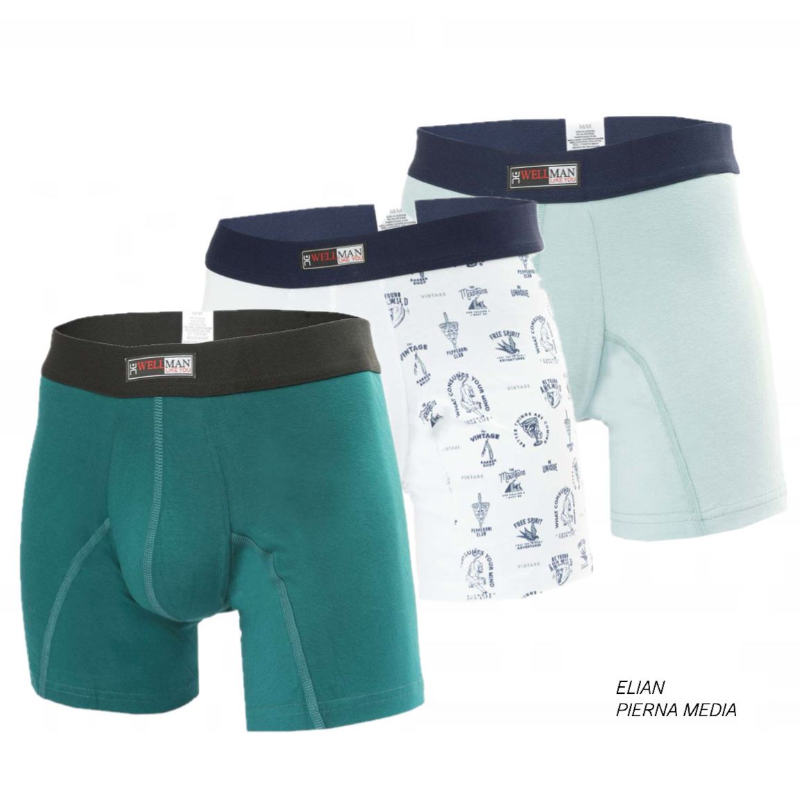 PACK X3 ELIAN  PIERNA MEDIA