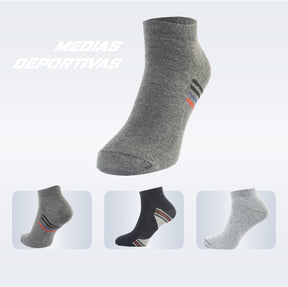 PACK DE 3 MEDIA TOBILLERA