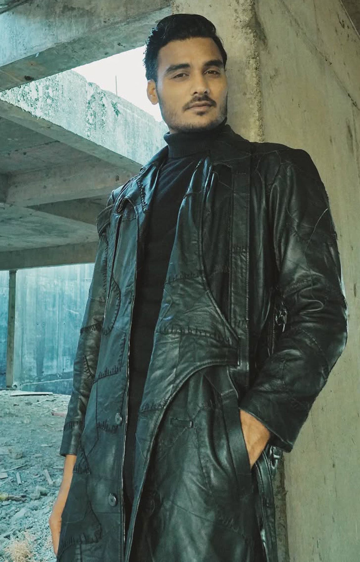 Unisex Genuine Leather Jacket Coat