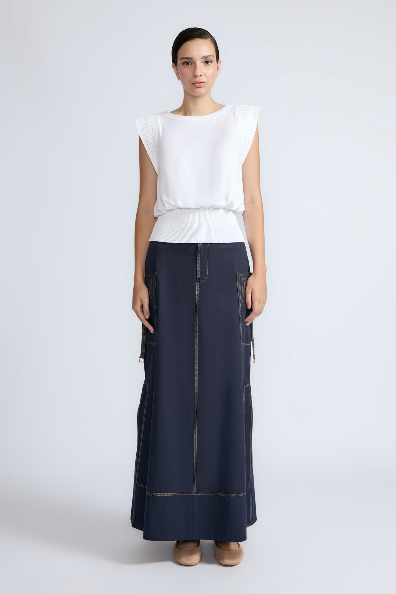 Selena Top | White