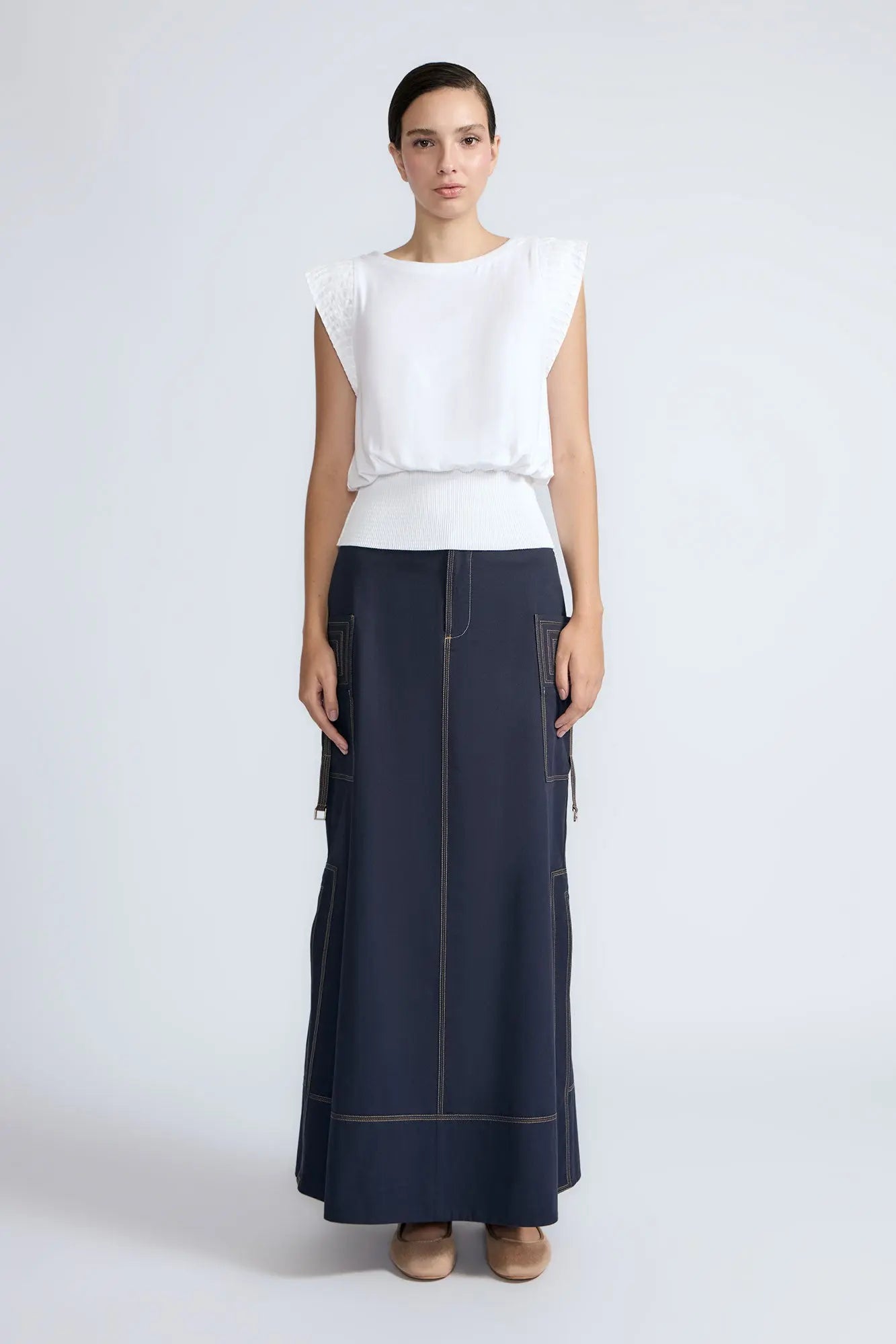 Selena Top | White