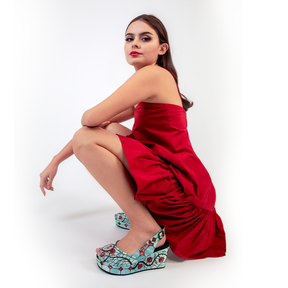 Stained Roses Women's Sandal