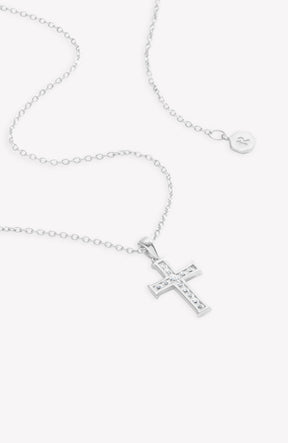 Luminous Cross Pendant Necklace