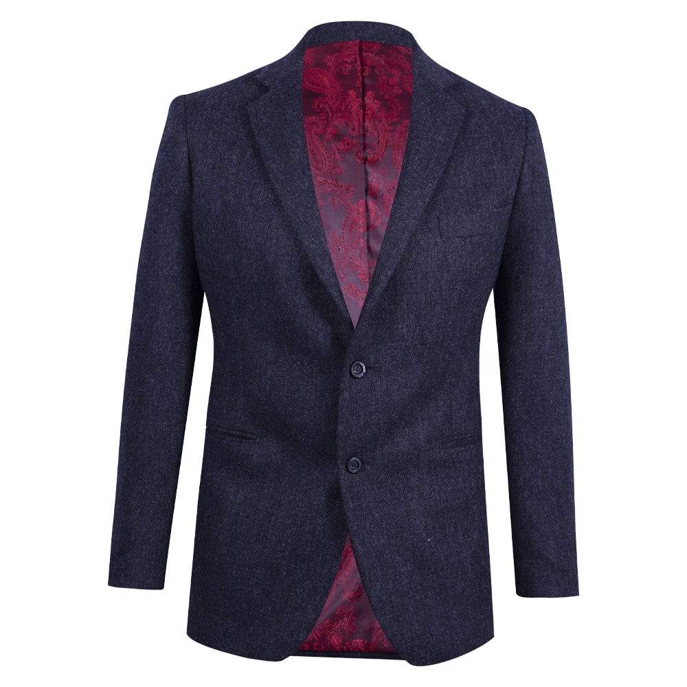 Classic black cloth blazer