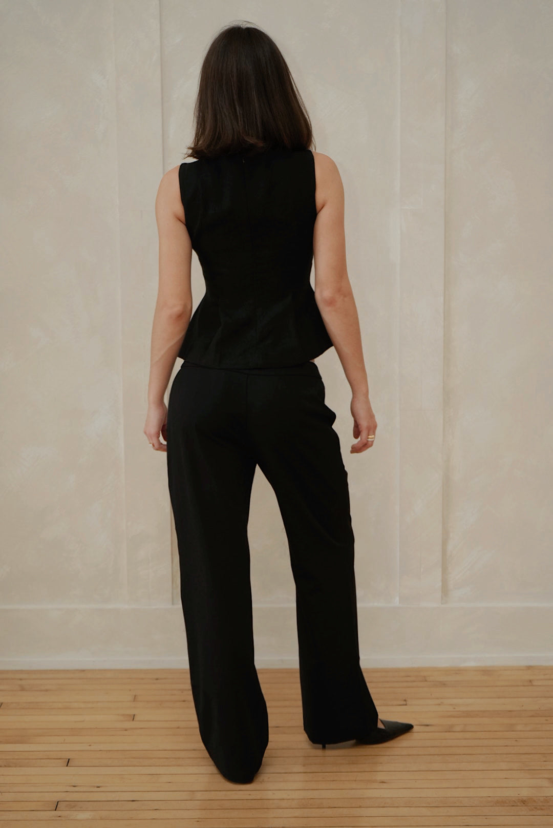 Emilia Tailored Pants in Black