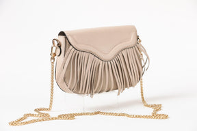 María Mini - Nude Crossbody Bag