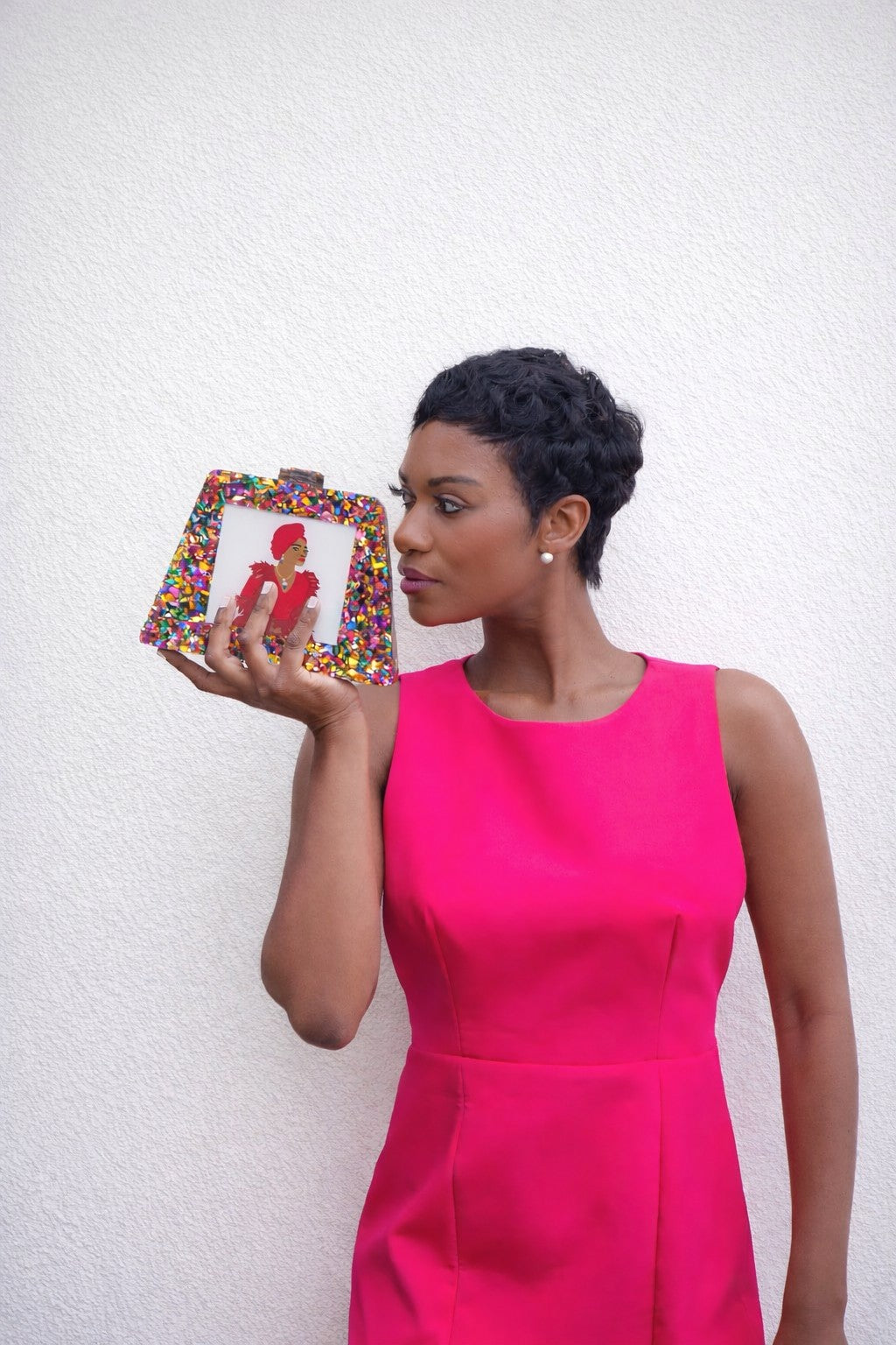 Ade Acrylic Dinner Clutch