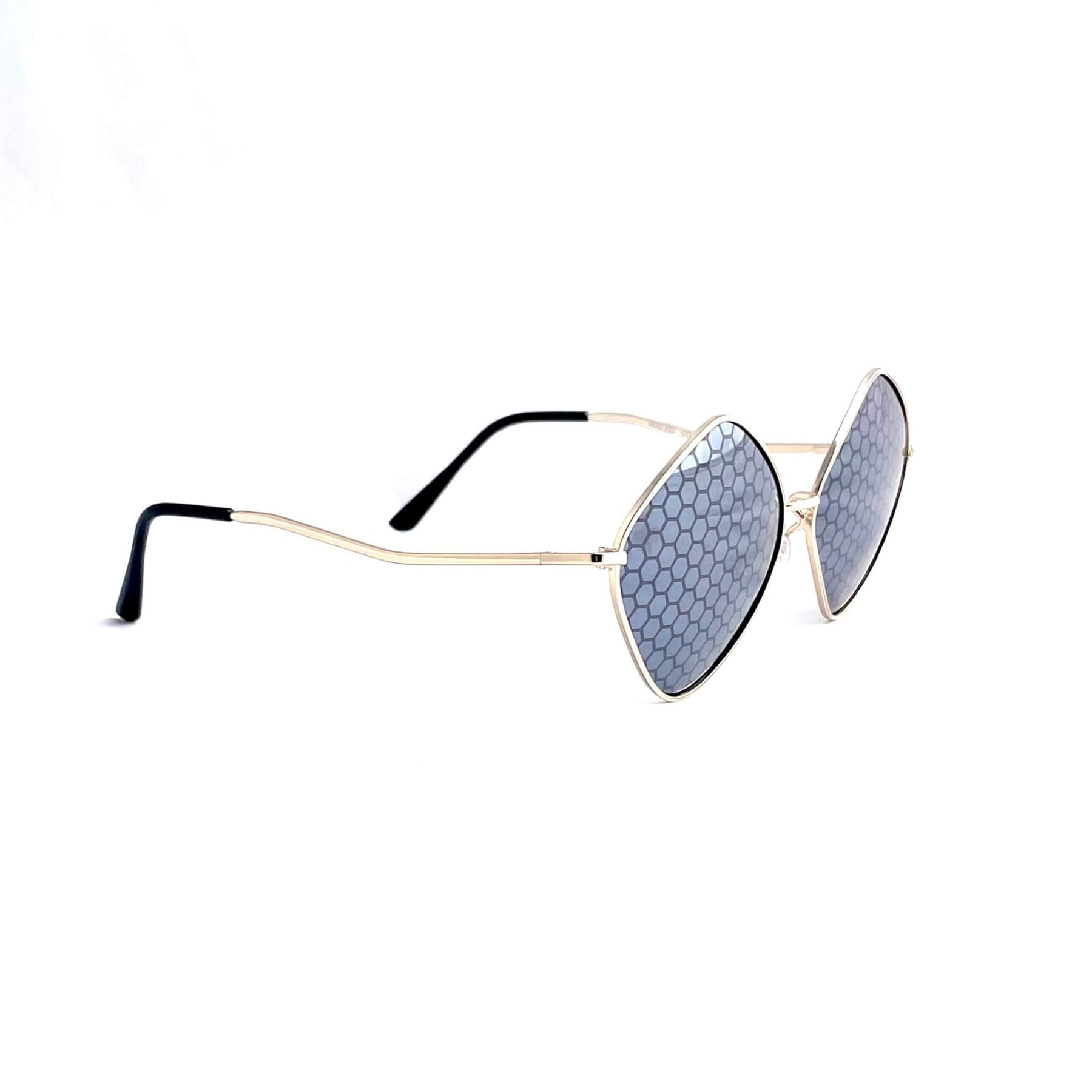 Vamp Polarized Sunglasses (Gold)