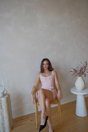 Ariel Two-Piece Set in Pink