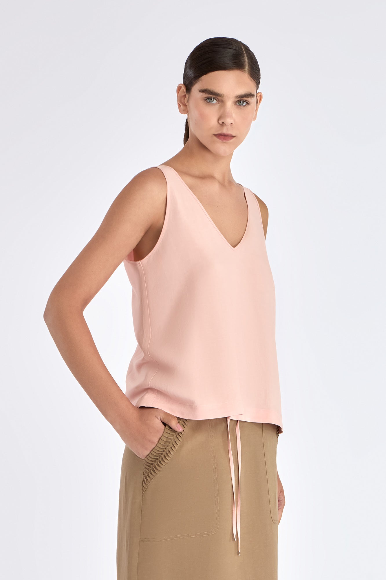 Ryan Drawstring Waist Top