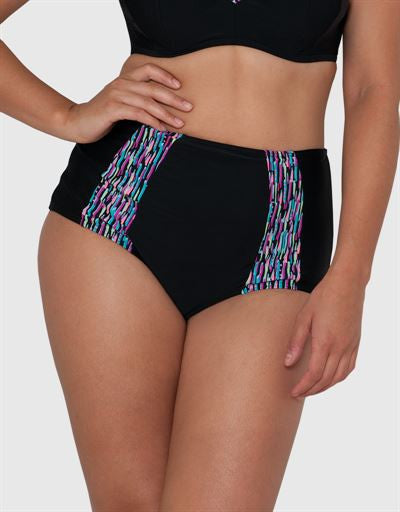 Curvy Kate Galaxy High Waist Brief Multi Print