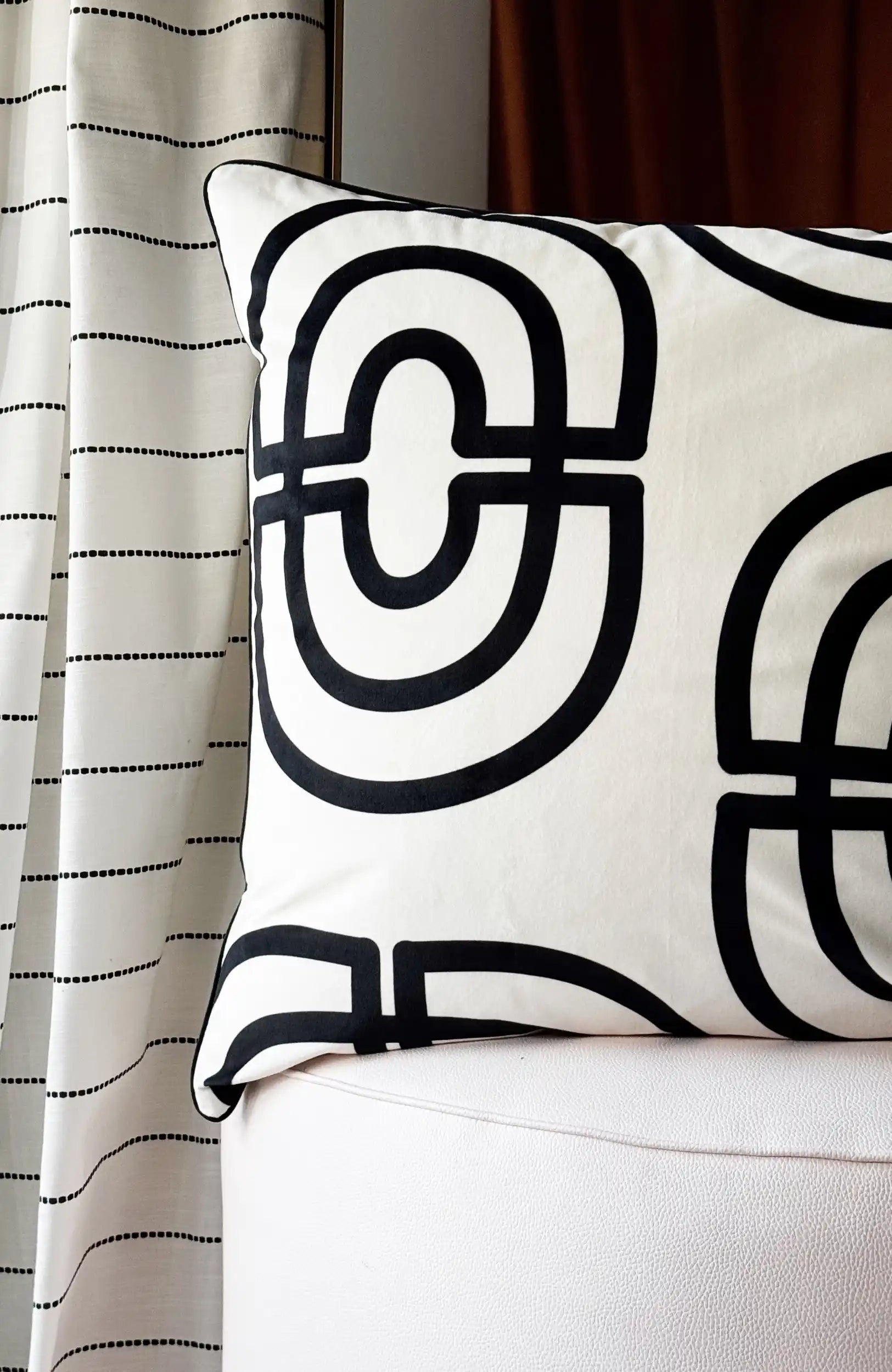 Krado Throw Pillow In Soft Velvet
