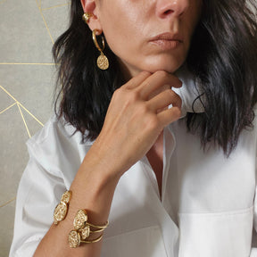 Elixir Gold Empowerment Bangle