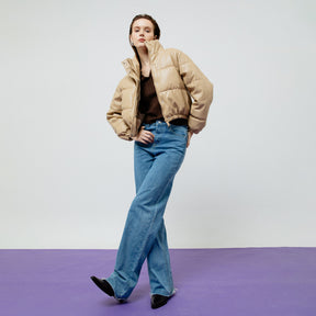 Lyra Quilted Leather Jacket