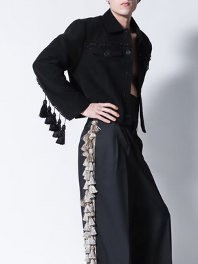 Black Lancing Jacket