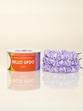 Flora Silk Scrunchie Set