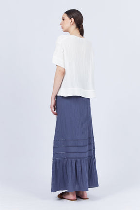 Carin Blouse | Ivory