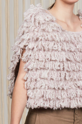 Alondra Vest | Rose Melange