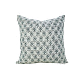 Handcrafted Hand Block Print Design Viscose Linen Pillow Cover- Gurukul