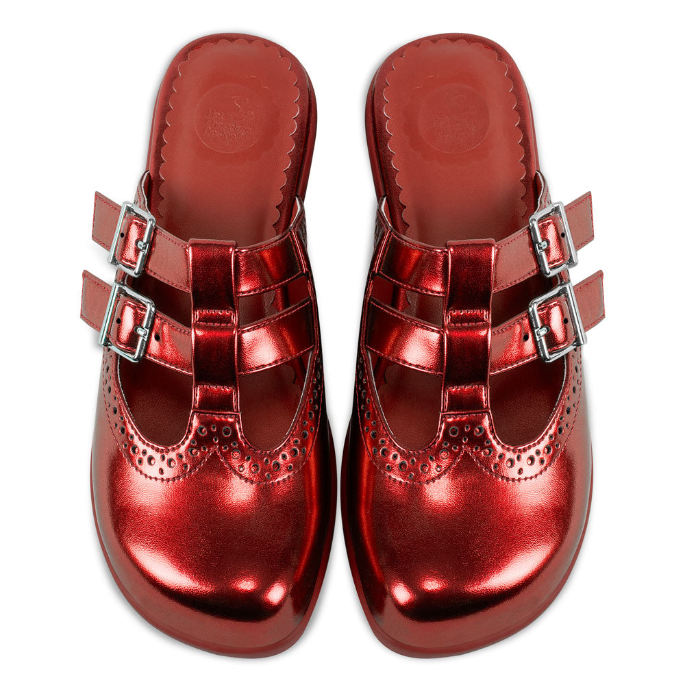 Chrome Crush Crimson Women's Clog