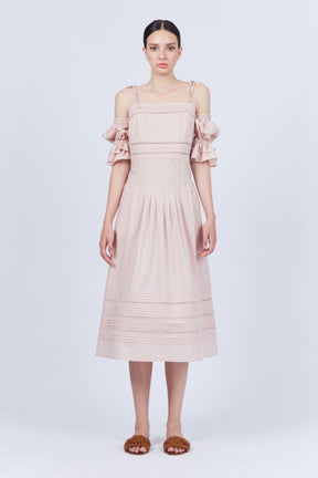 Gaetana Dress | Nude