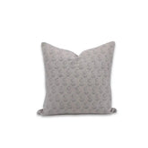 Stylish Handmade Block Print Thick Linen Floral Cushion Cover - Patjhad