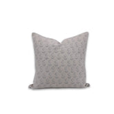 Stylish Handmade Block Print Thick Linen Floral Cushion Cover - Patjhad