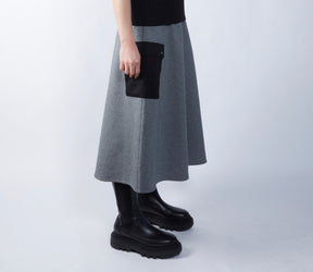 Midi Cargo Knit Skirt