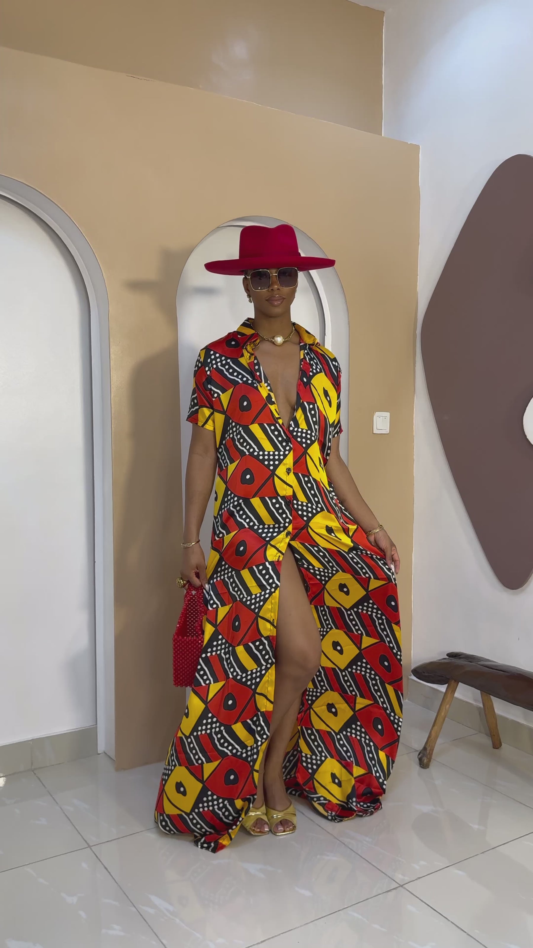 Obiada Silk Ankara Kaftan