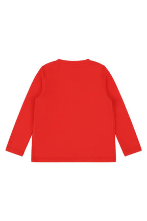 Mixed Up Clothing Boys Pocket Long-Sleeve Henley Shirt  Red Multicolor