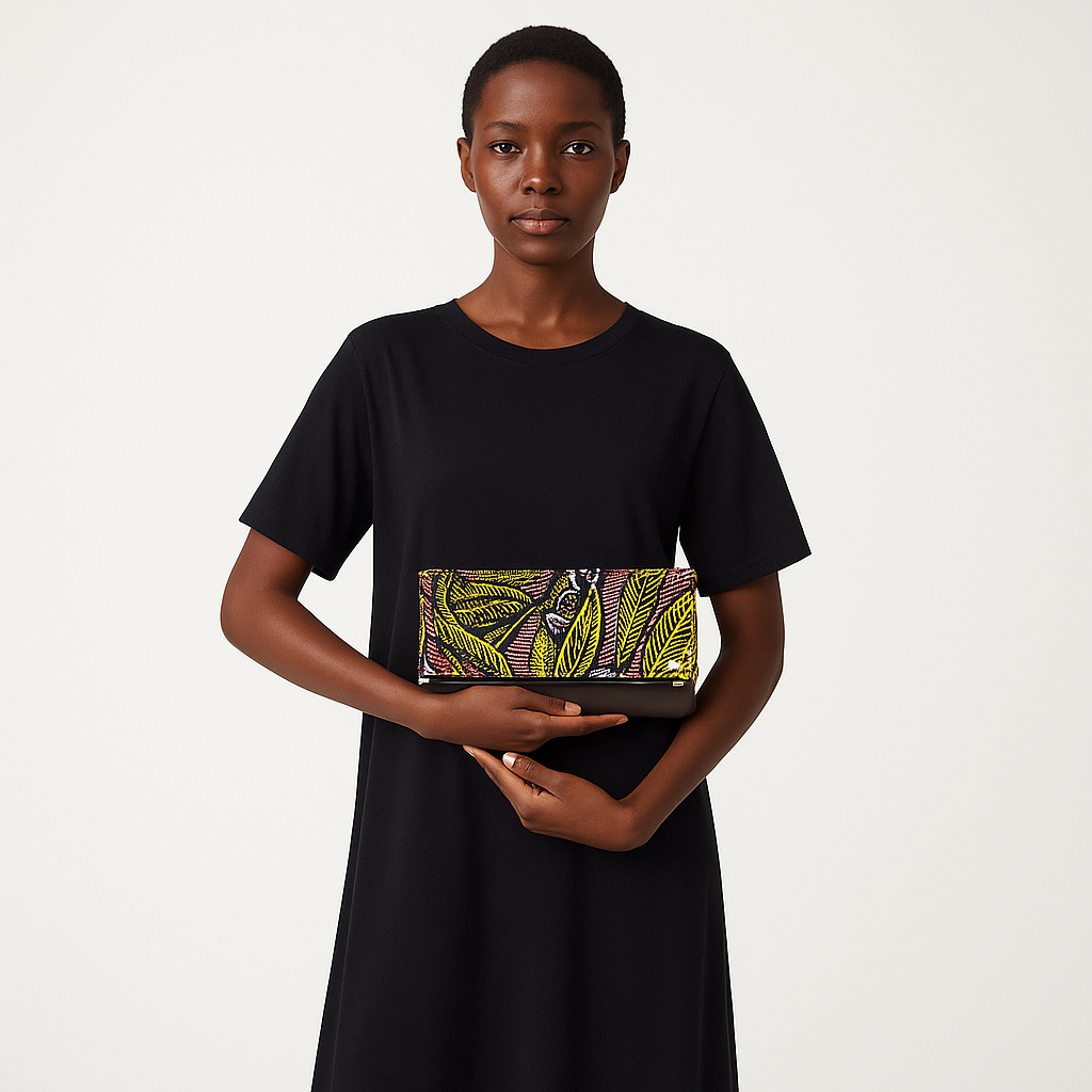 Yellow Leaf | Embellished Luxury Clutch Bag