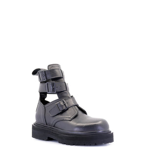PIRU Urban Chic Combat Boots