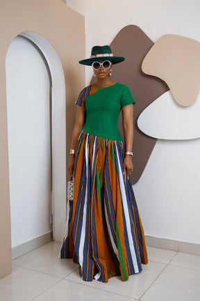Okaaomee African Maxi Dress