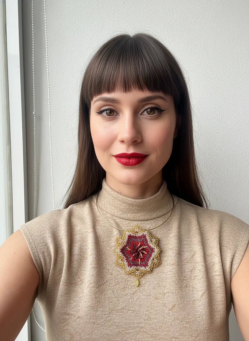 PASIFLORA FLOWER CHOKER