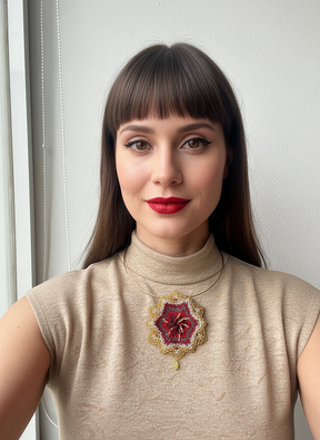 PASIFLORA FLOWER CHOKER