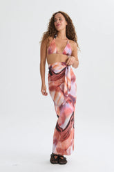 Pareo  Print rosa