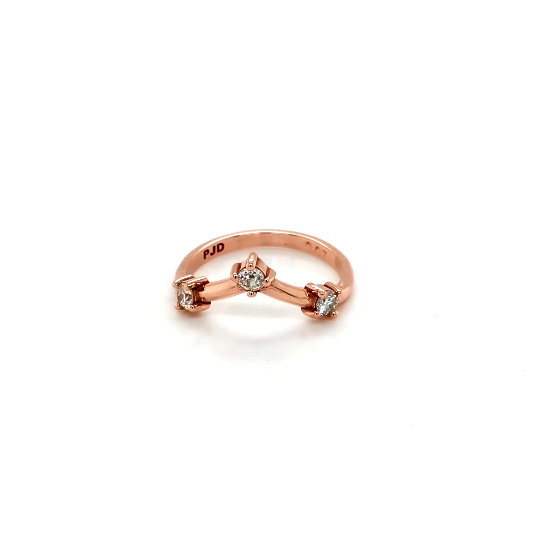 Genuine 9ct Rose Gold & Diamond Eternity