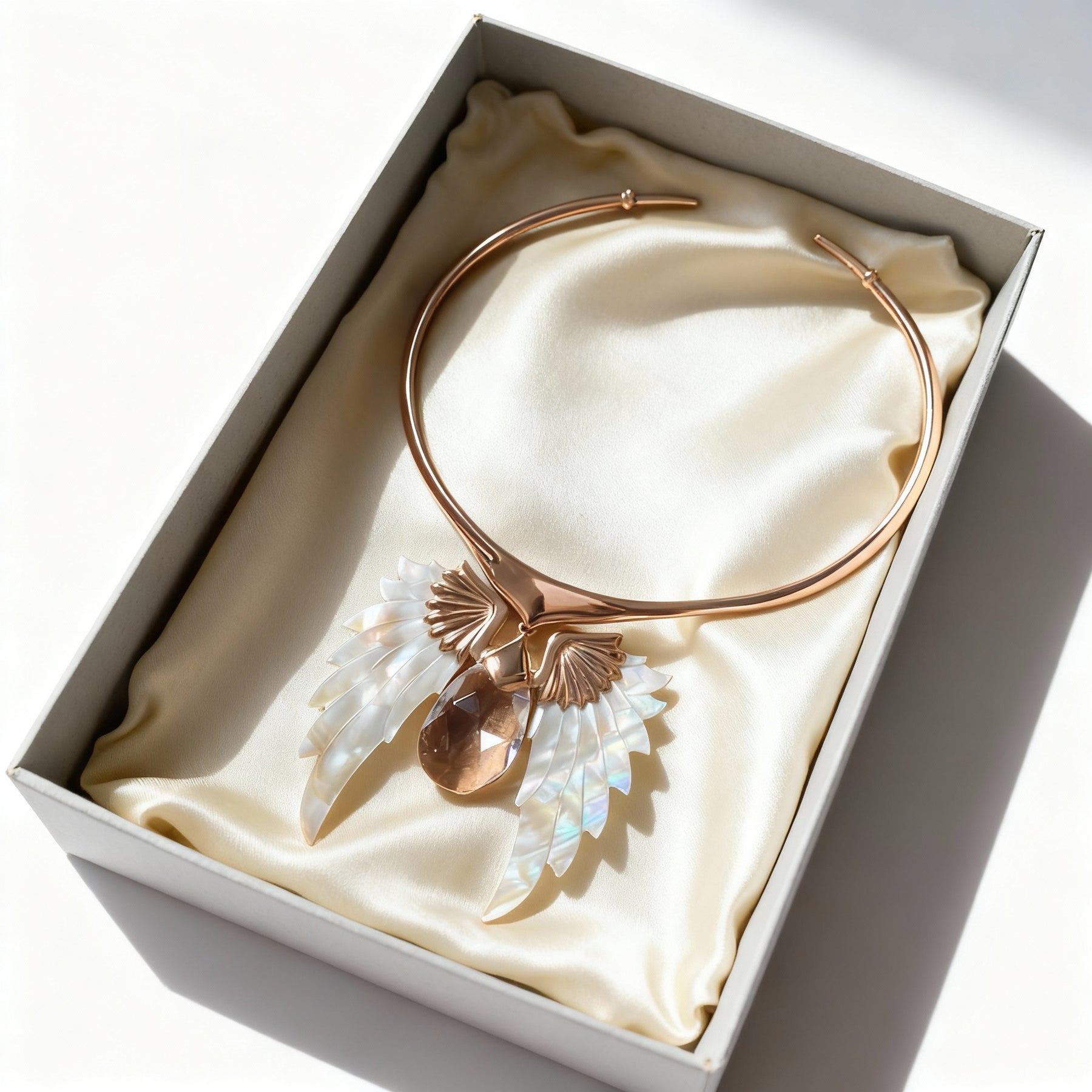 Pegasus Choker (Large, Rose Gold)
