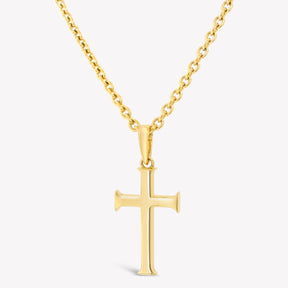 Large Cross Pendant Necklace