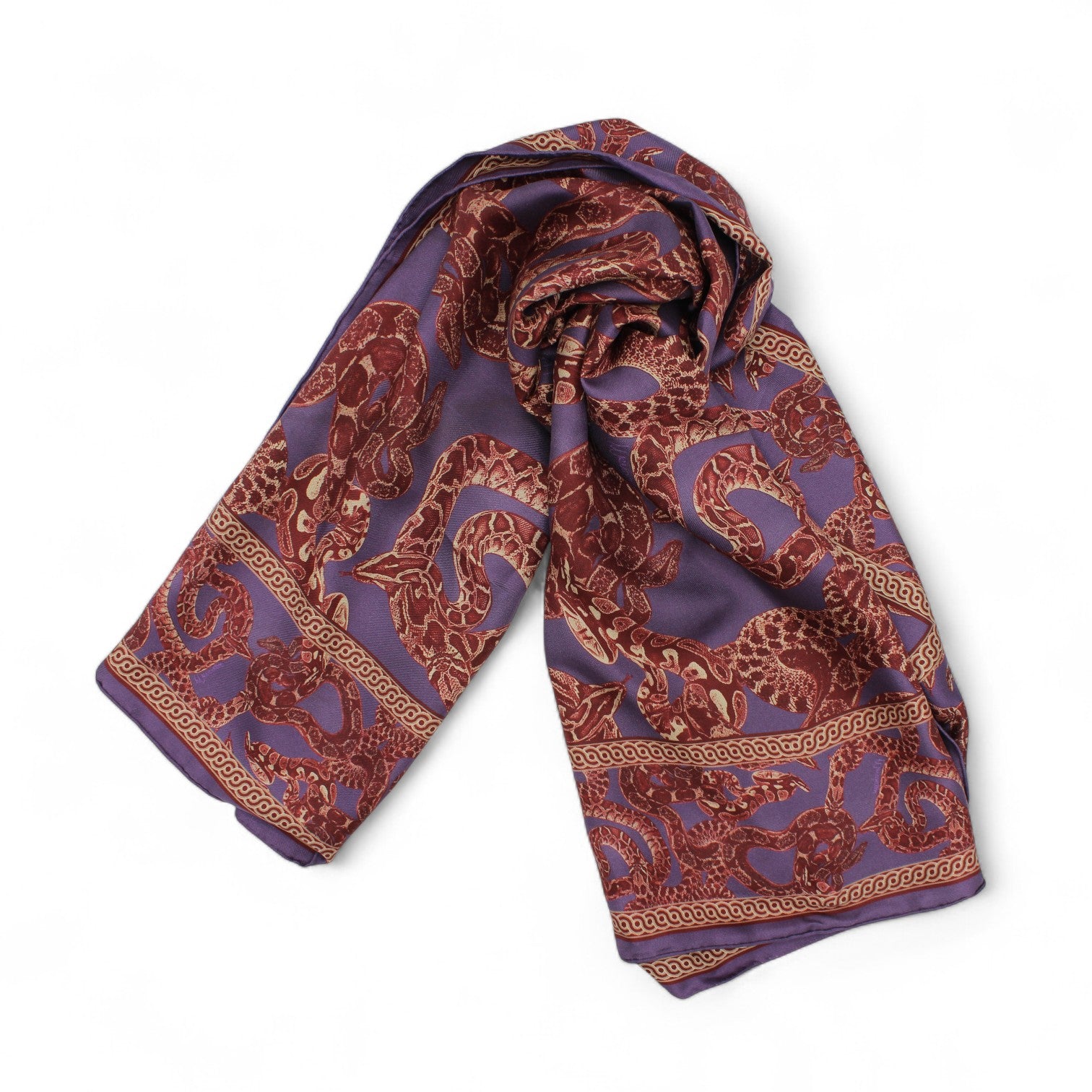 Silk Snake Scarf Large