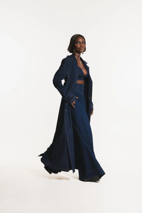 Denim ONO Trench jacket