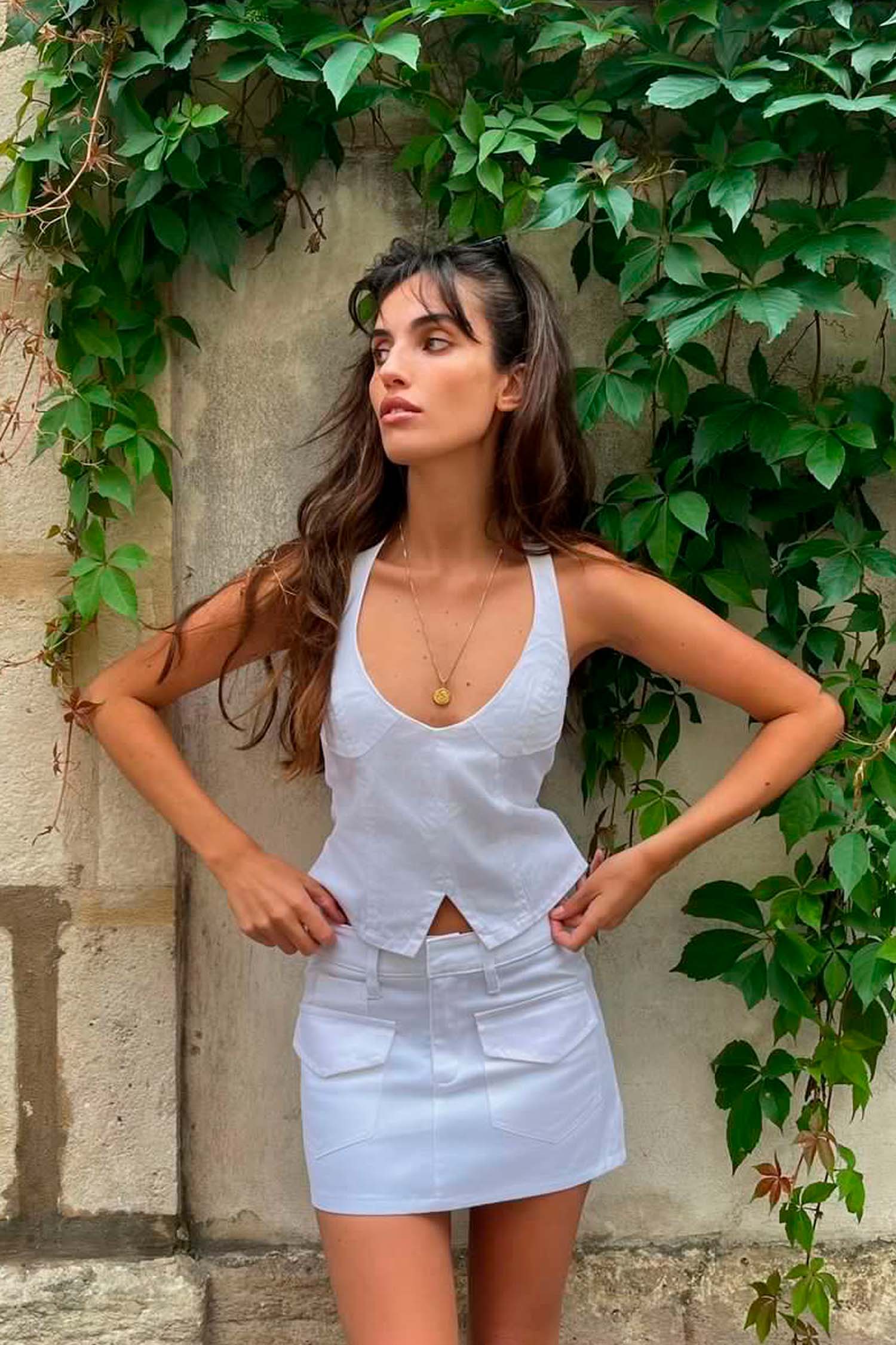 SAPPHIRE SKIRT – WHITE