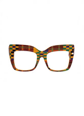 KA Kente Oversized Cateye Eyeglasses