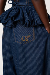 Denim Pinstripe AMARA Pants