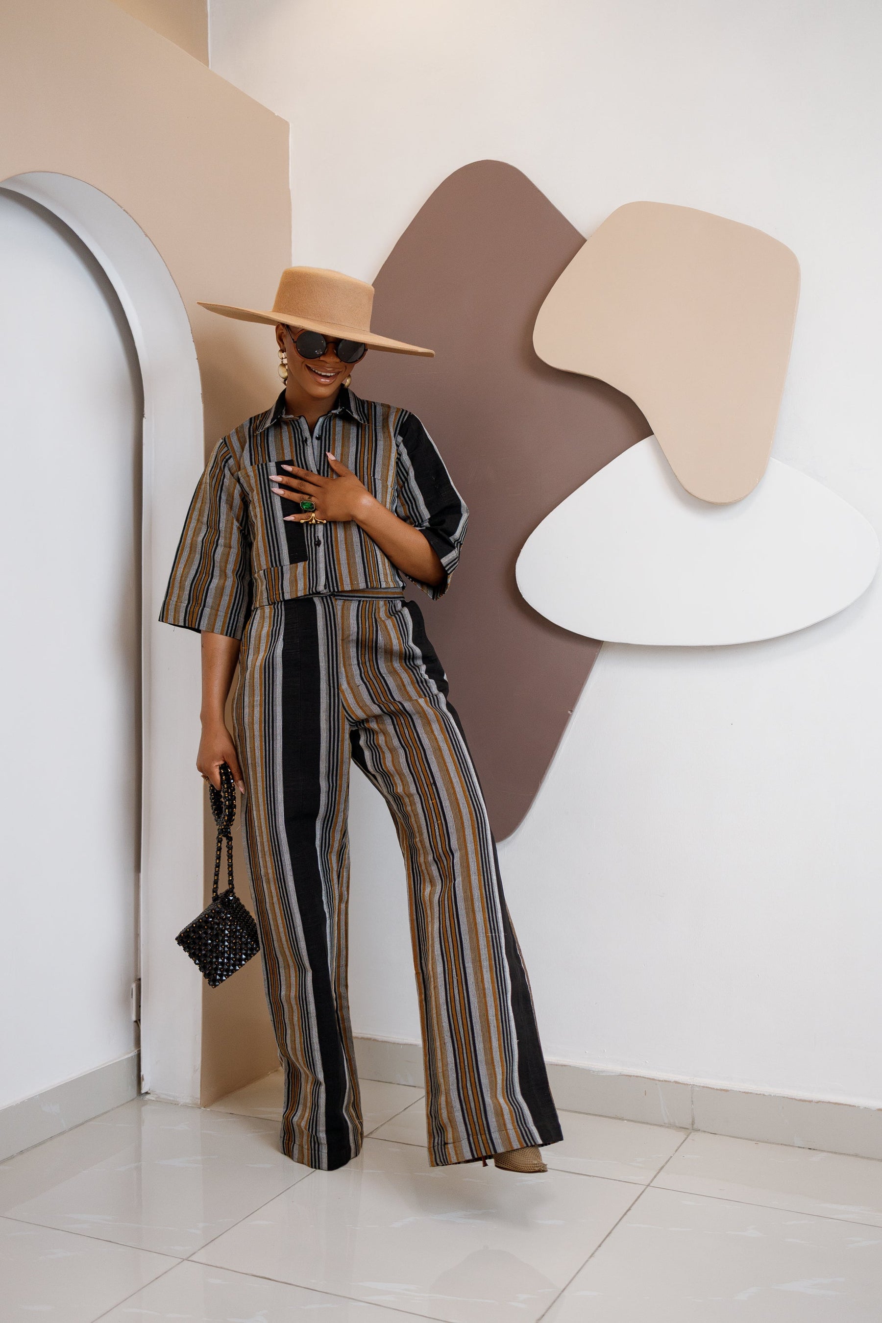 Uwaezioke Aso Oke Pant & Top Set