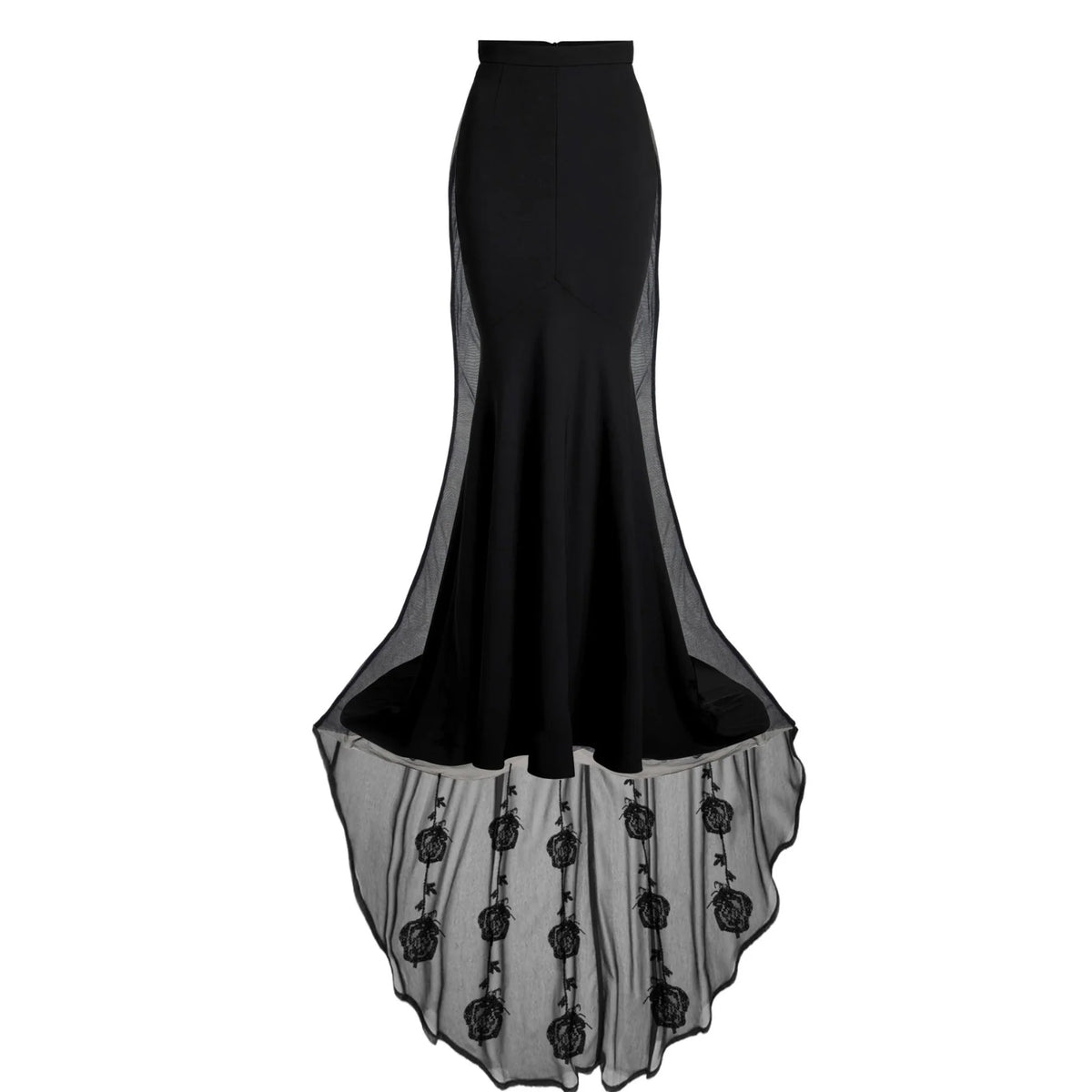 Embroidered Mermaid Skirt