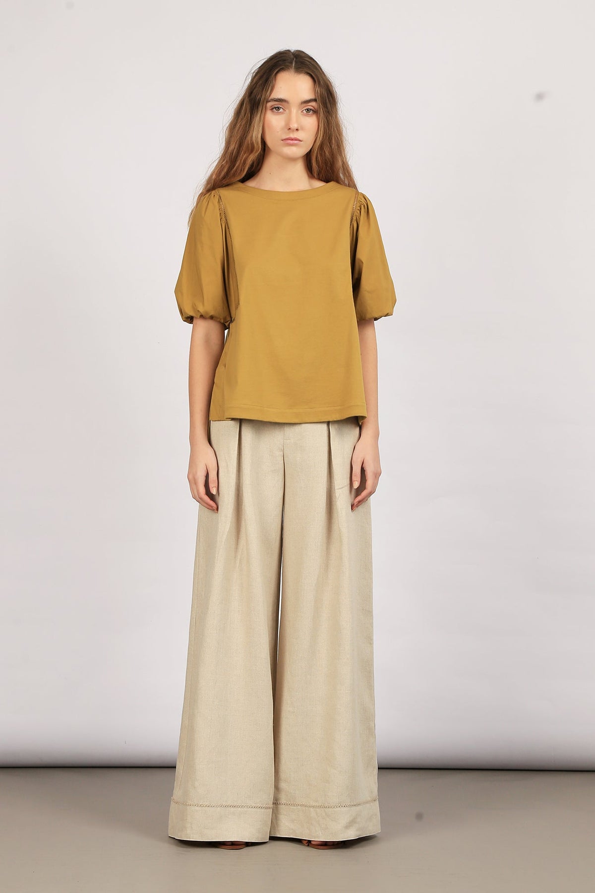 Jamie 3/4 Sleeve Cotton Top